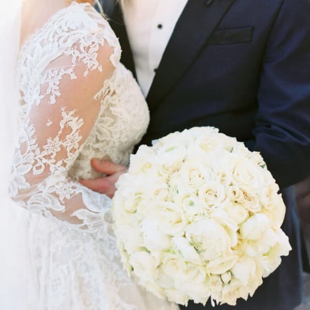 Bridal Bouquet with peonies №2