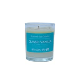 Classic Vanilla – Soothing Scented Soy Candle