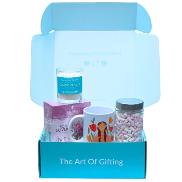 Romantic Tea & Marshmallow Gift Box