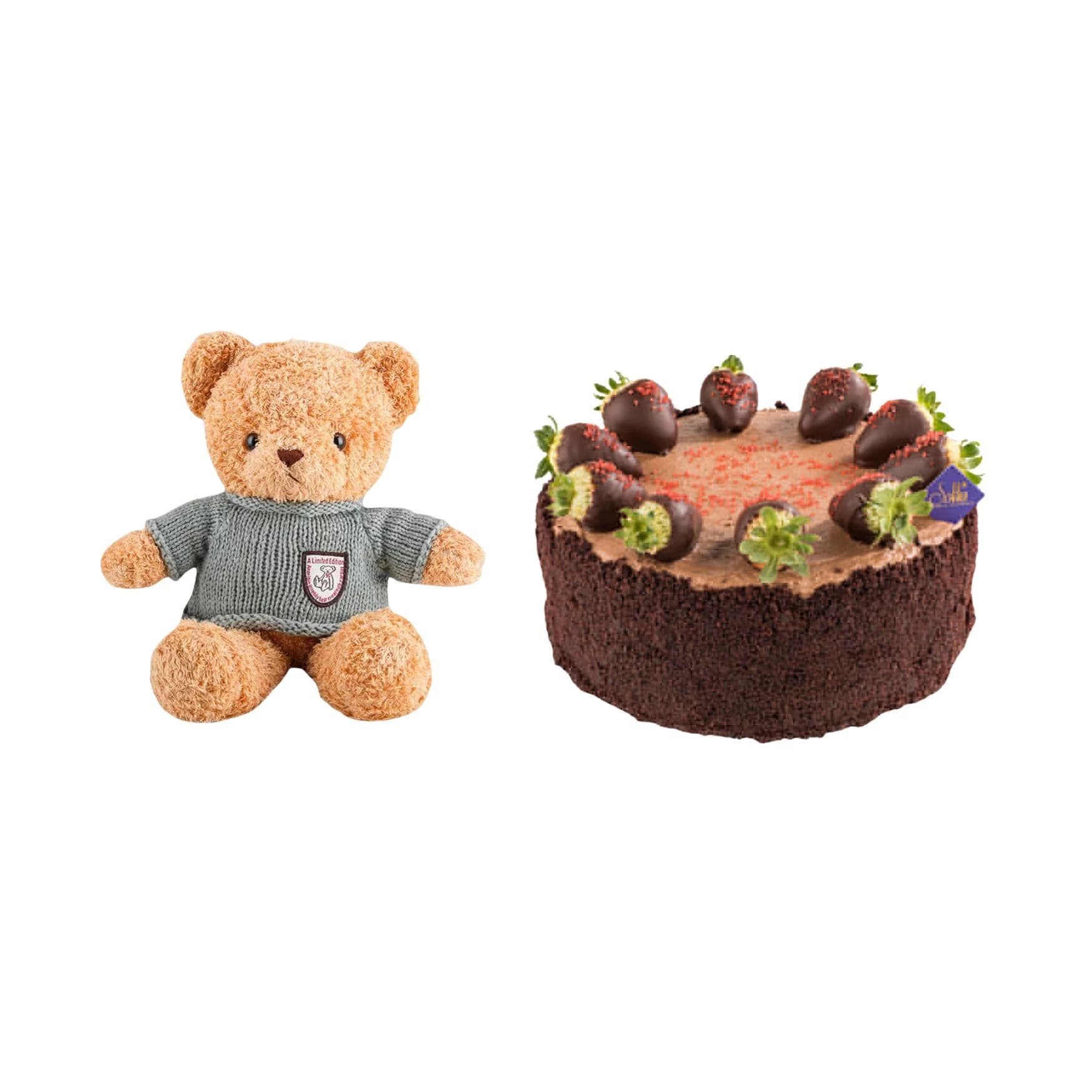 Gift Set SWEET COMBO with bear and cake